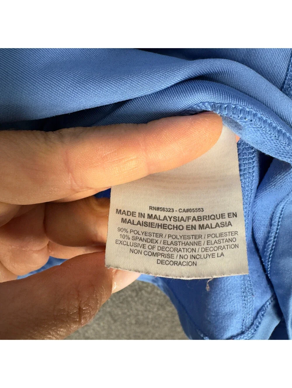 Nike Activewear Track Jacket Women S Small Blue Zipper Dri Fit Long Sleeve Run